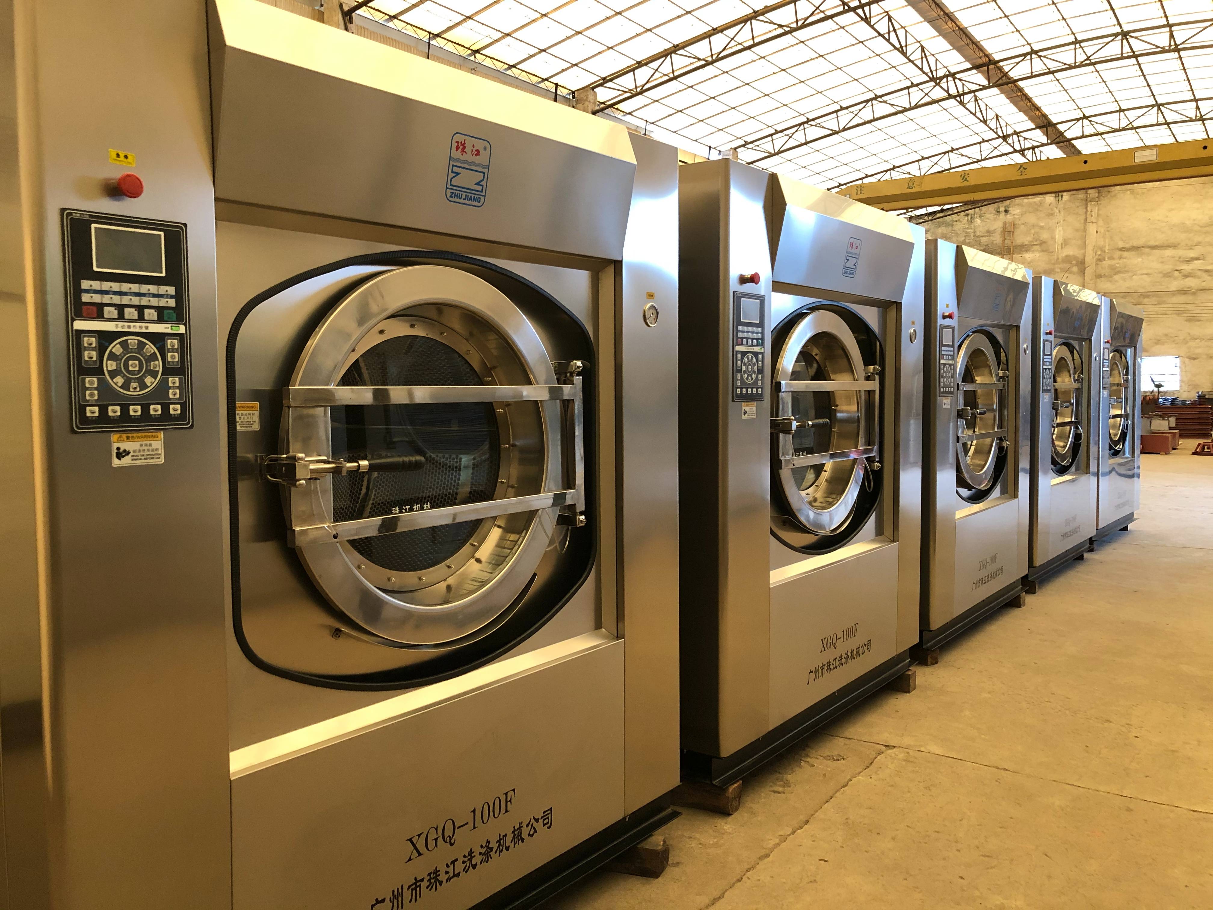 供應三層不銹鋼材質工業(yè)洗脫機案例